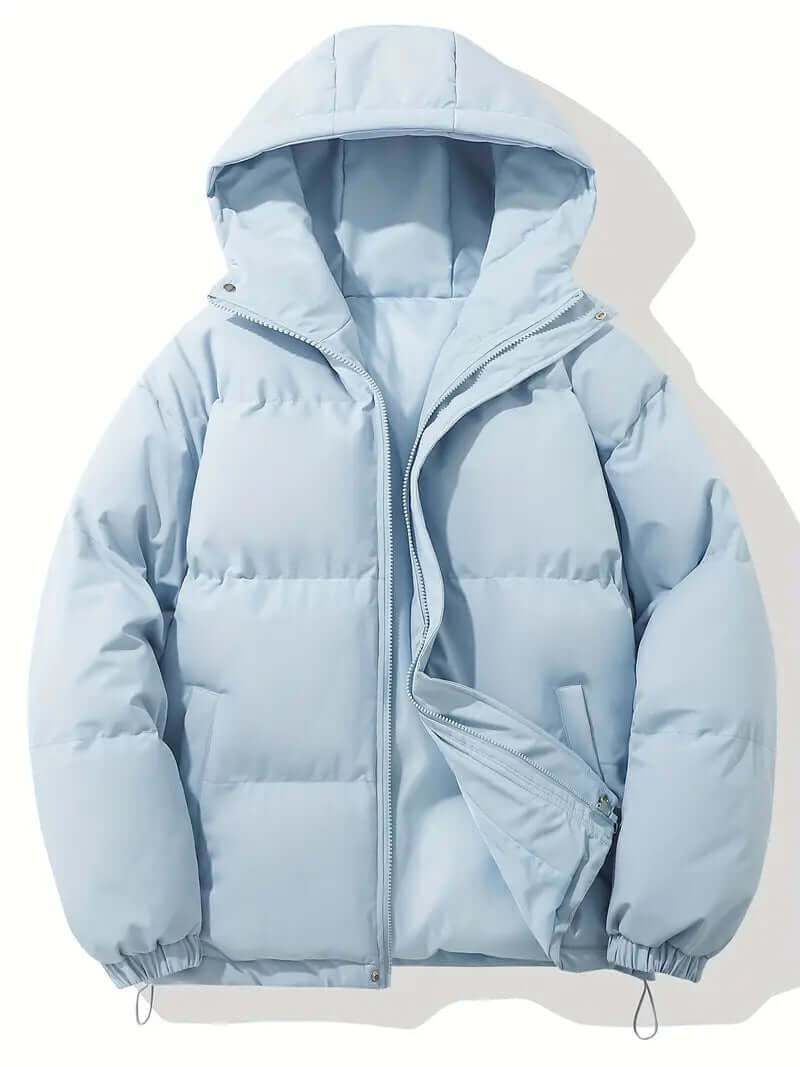 Men's Winter Insulated Hooded Puffer Jacket