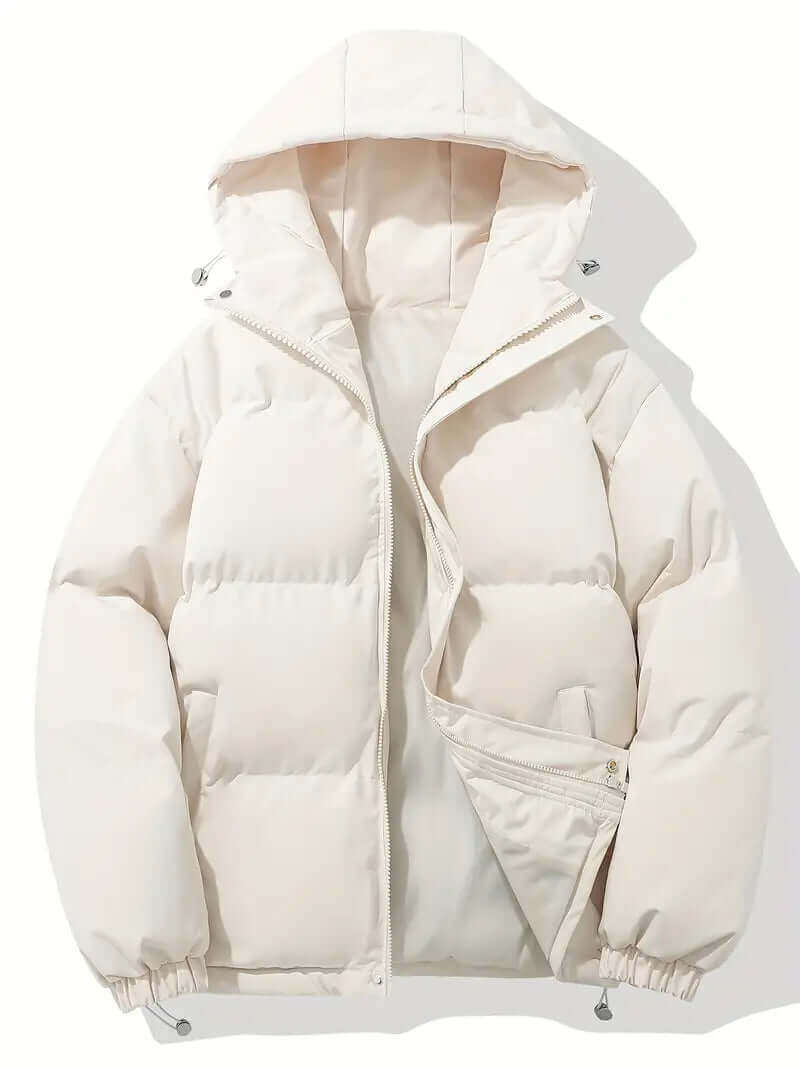 Men's Winter Insulated Hooded Puffer Jacket